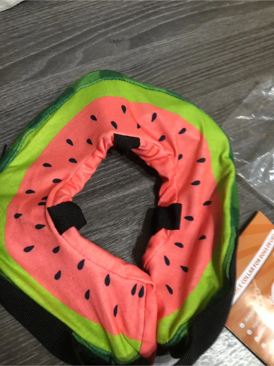 Airwin Inflatable Pet Collar - Watermelon Design, Size S image indicator(5)