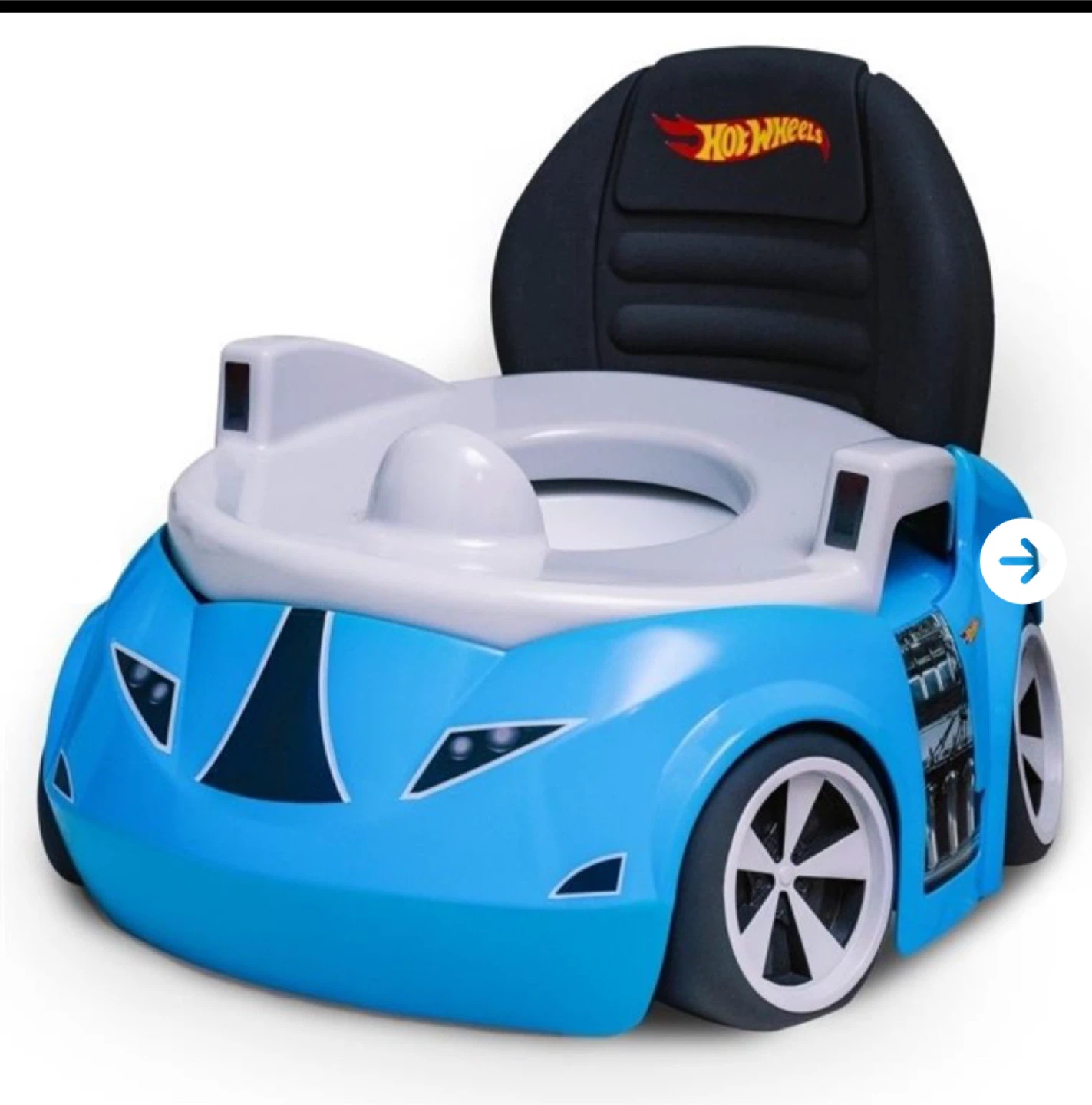Hot Wheels Blue Race Car Potty Training Toilet