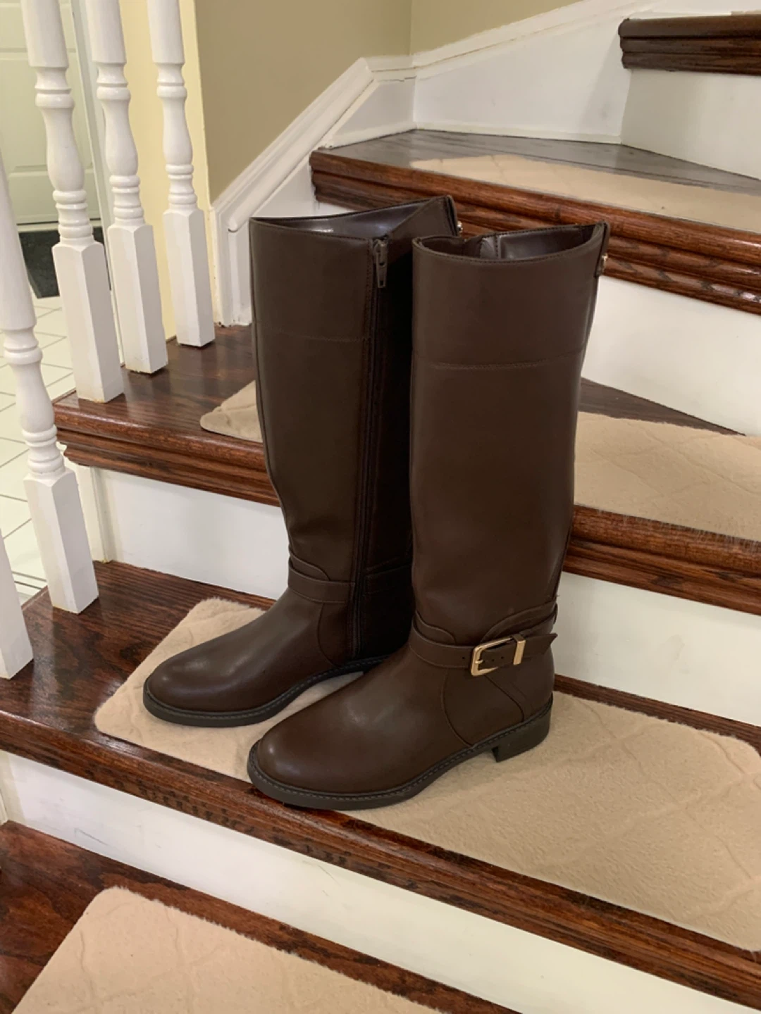 Kelly & Katie Brown Riding Boots - Size 7W