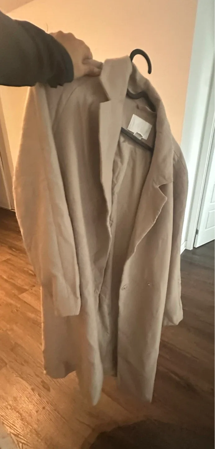 H&M Beige Trench Coat
