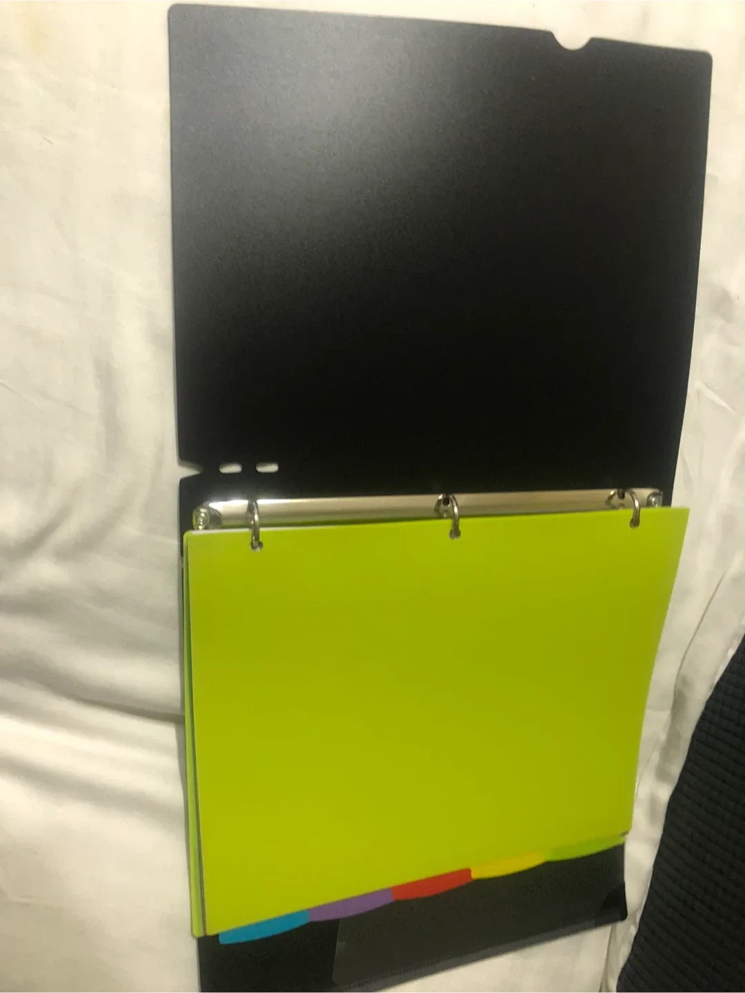 Black Binder with Dividers image indicator(5)