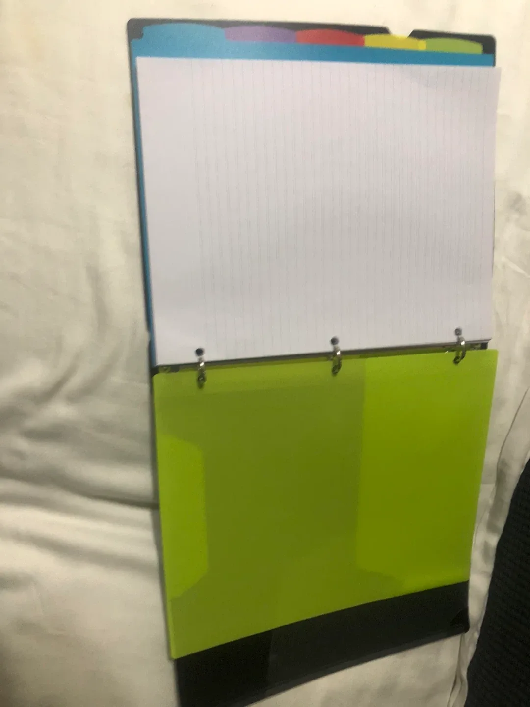 Black Binder with Dividers image indicator(3)