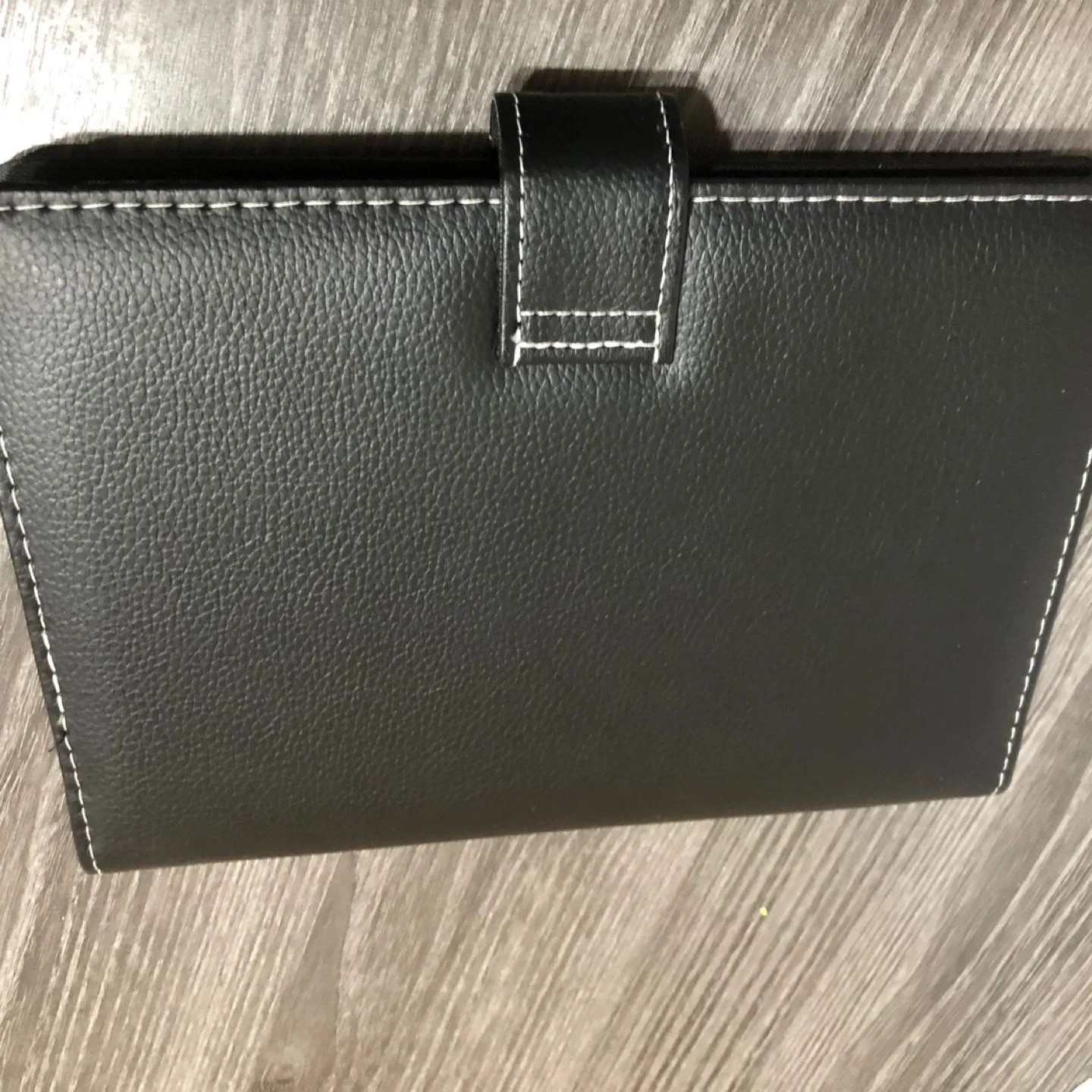 Black Faux Leather Portfolio with Unicorn Stationary image indicator(10)