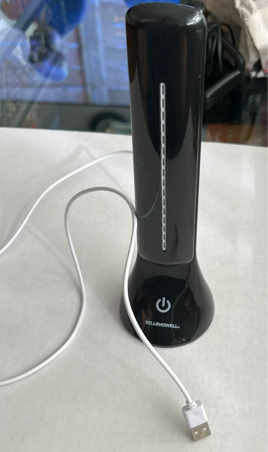 #Cleanout Bell + Howell Black Desk Lamp