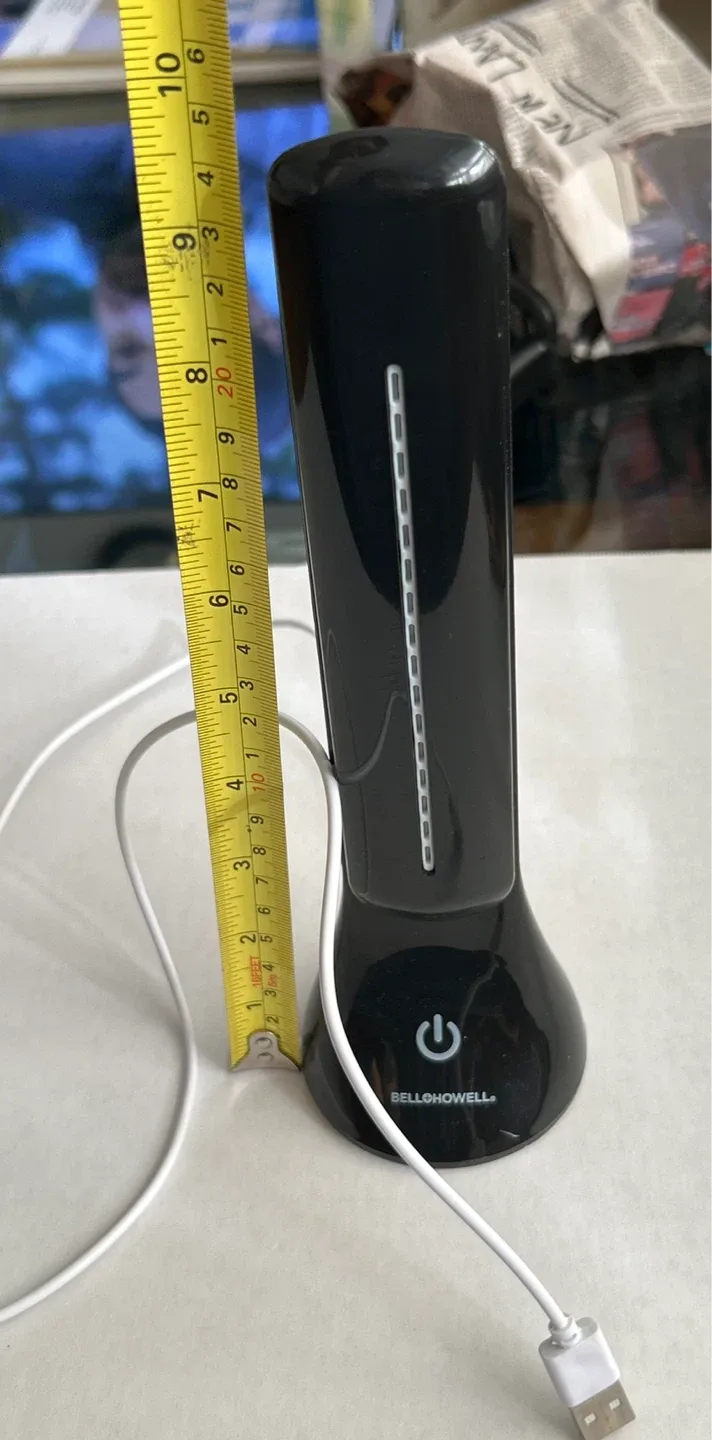 #Cleanout Bell + Howell Black Desk Lamp image indicator(2)