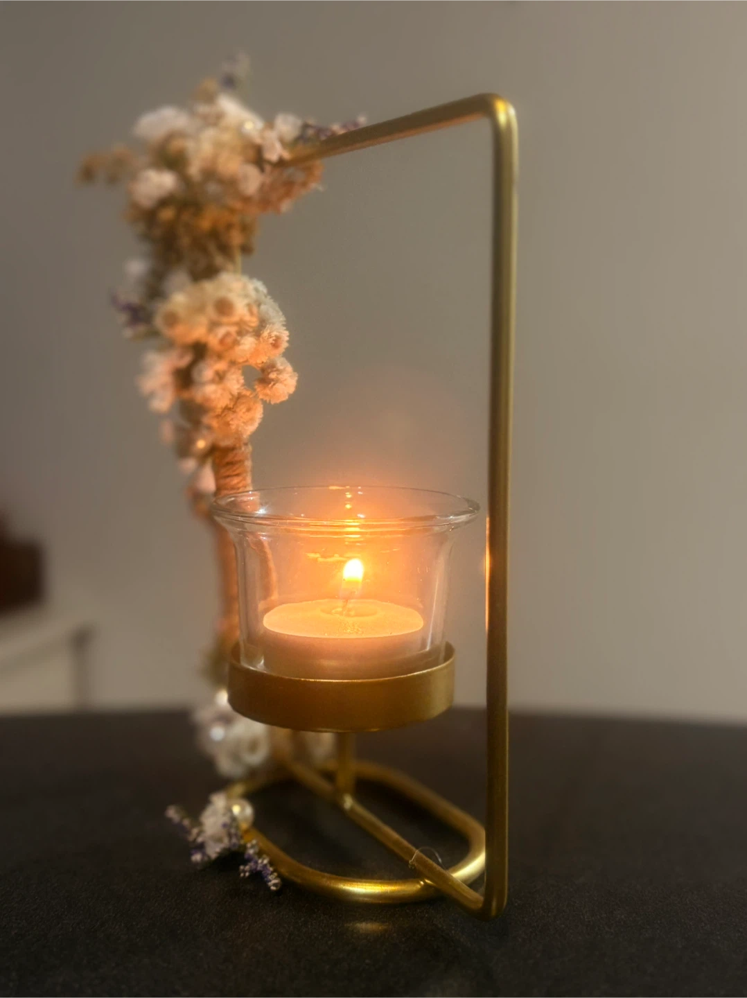 Gold Decorative Candle Holder - photo 2