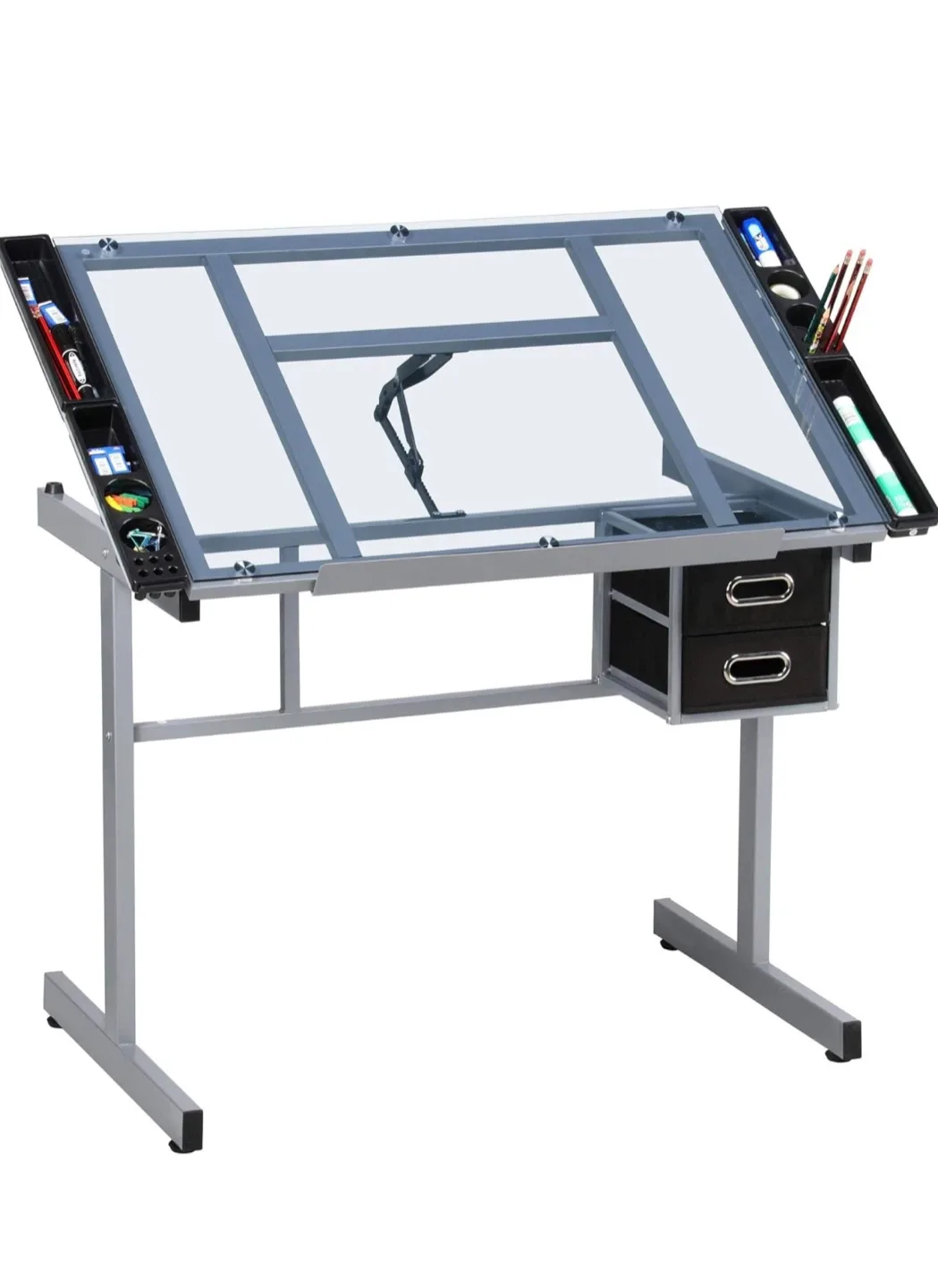 Adjustable Drafting Table Craft Drawing Desk