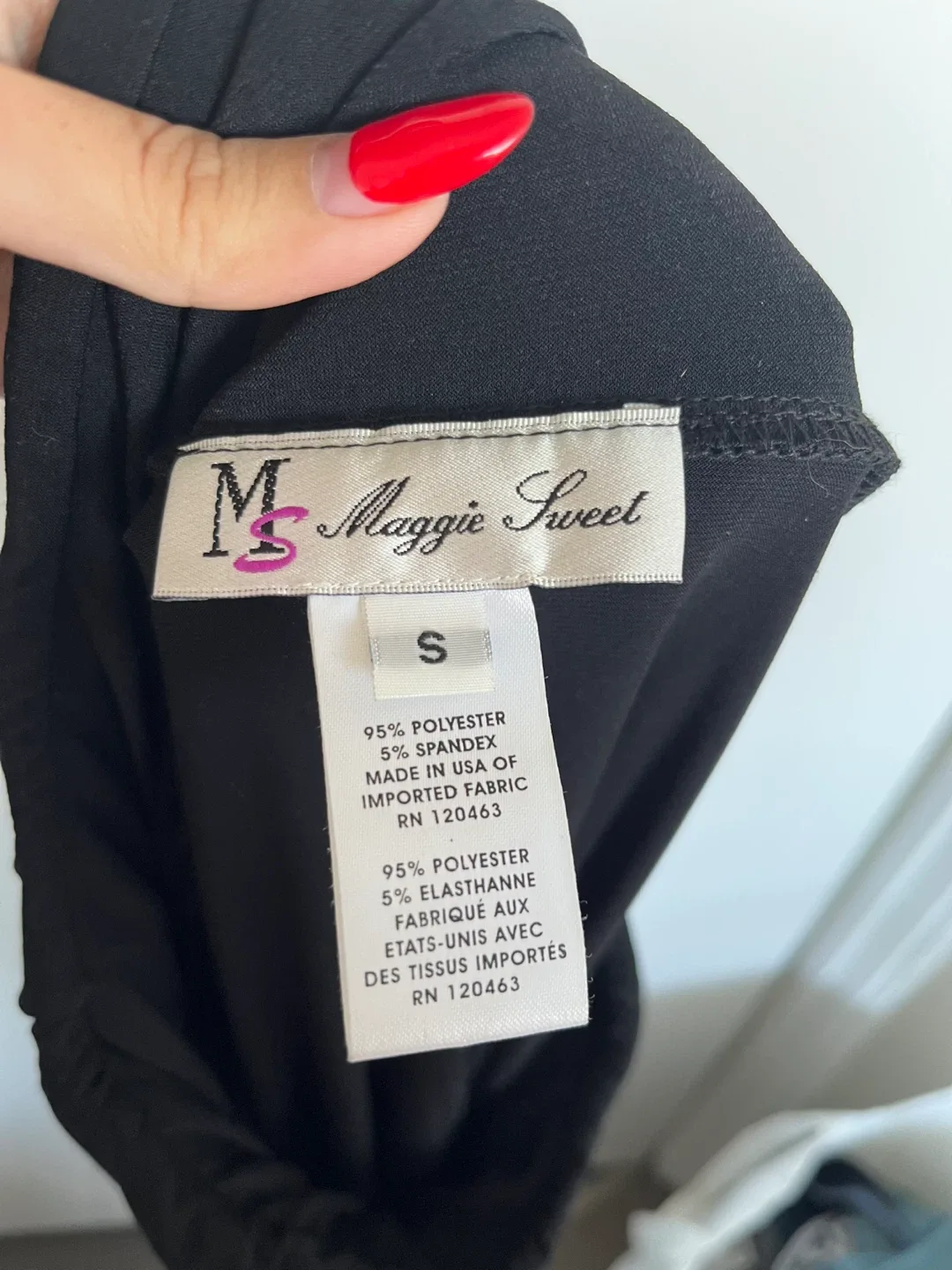 Layered Black Skirt - Size Small image indicator(4)