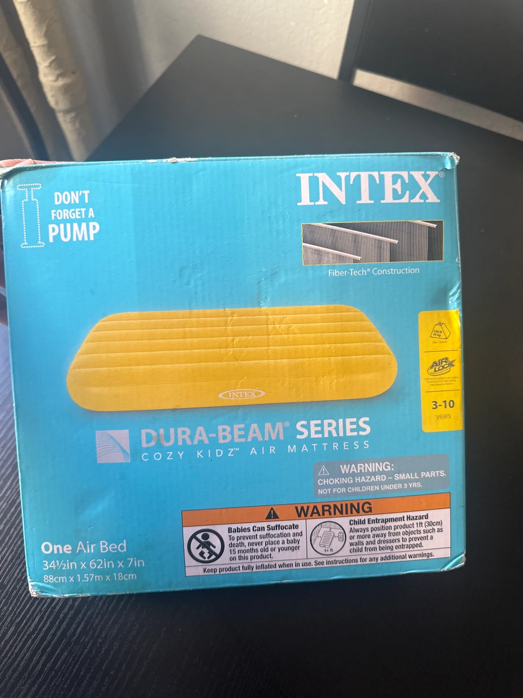 Intex Dura-Beam Cozy Kidz Air Mattress - New in Box!