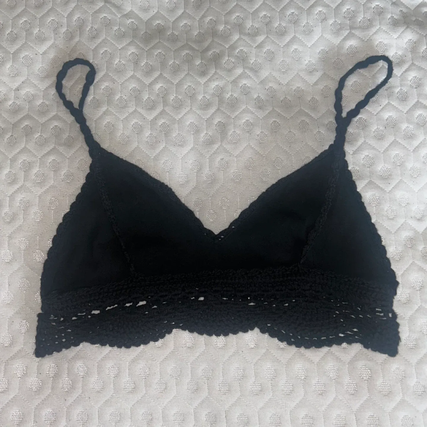Crochet black top -S (Dixie&Bloor) image indicator(2)