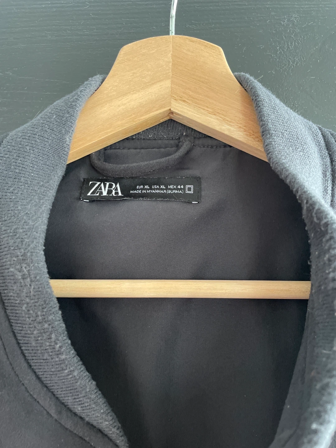 Zara Dark Grey Bomber Jacket Size XL - photo 2