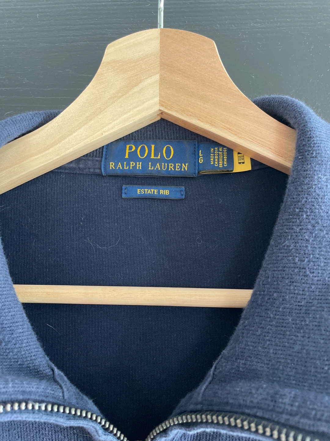 Polo Ralph Lauren Estate Rib 1/4 Zip - L - photo 3