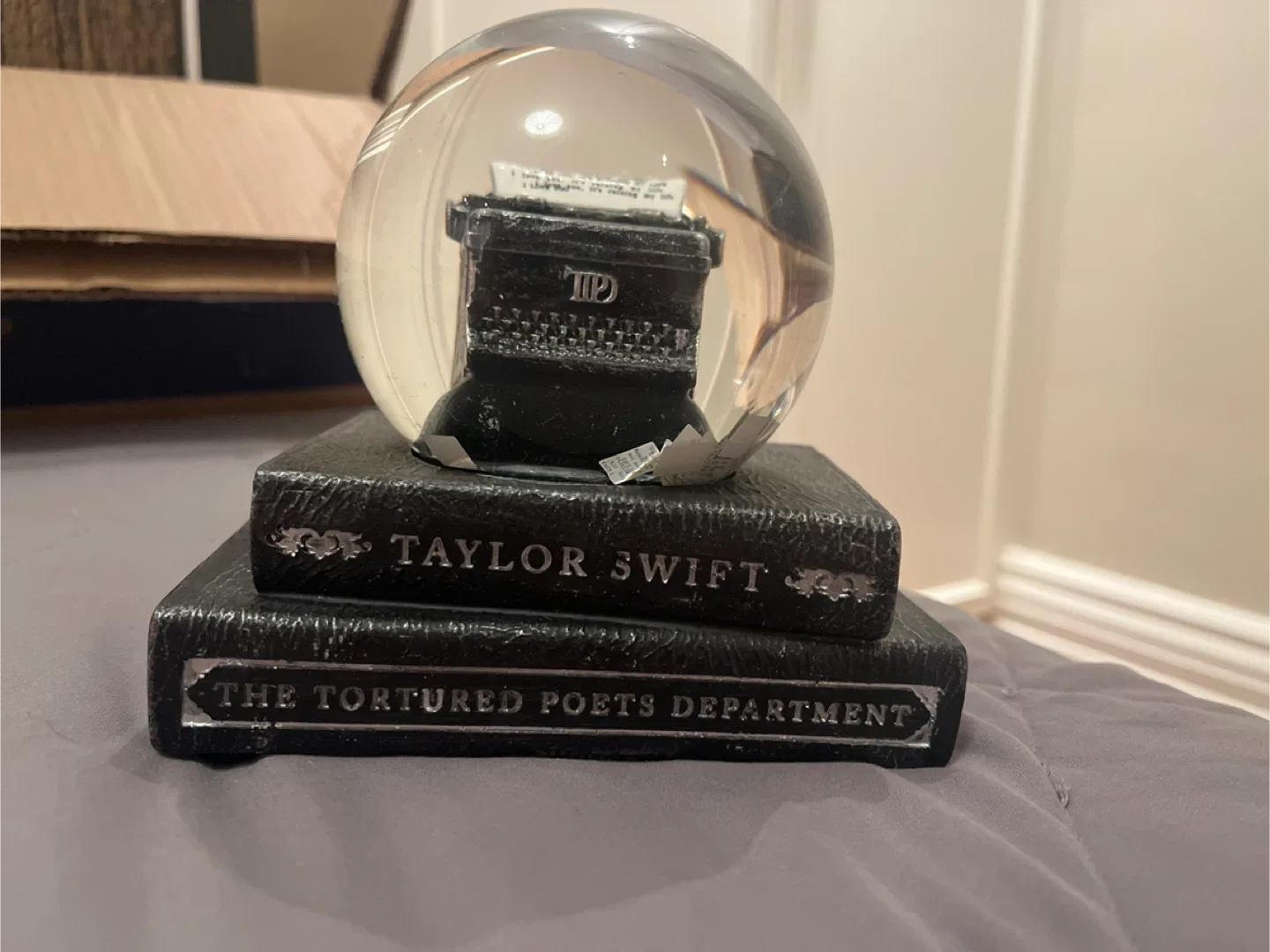 Taylor Swift "The Tortured Poets Department" decorative globe
