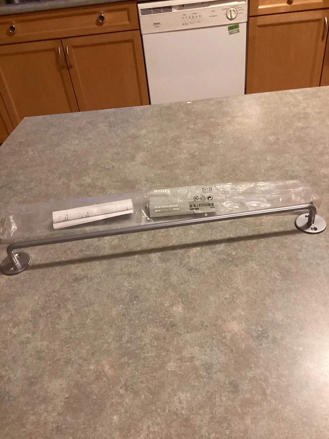 IKEA BYGEL Towel Rail - New in Package! image indicator(3)