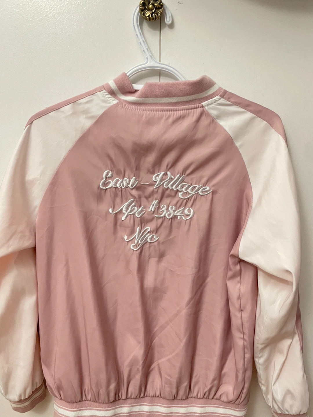 Diandi Pink and White bomber jacket - photo 2