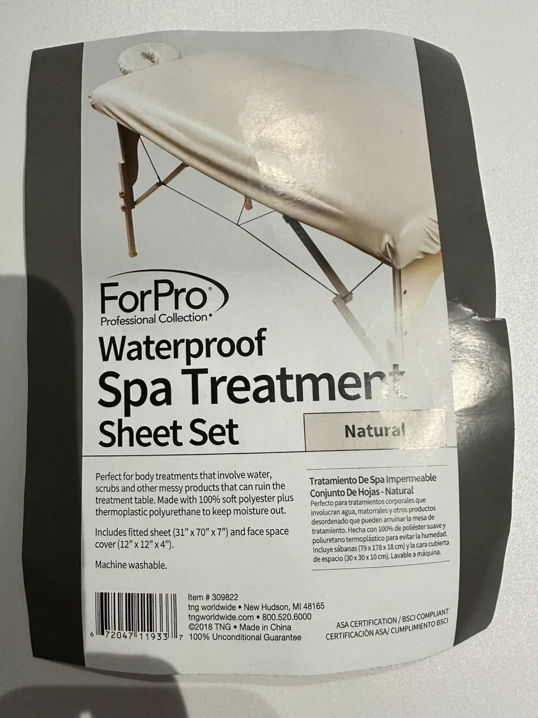 ForPro Waterproof Spa Treatment Sheet Set - New image indicator(2)