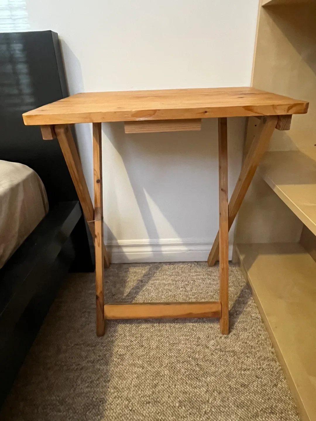 Wooden Folding Table - Lightly Used image indicator(2)