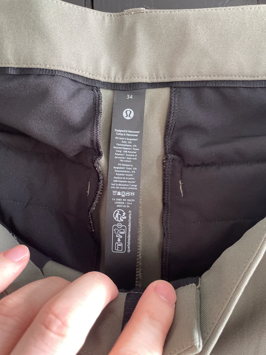 Lululemon ABC Cargo Pant Warpstreme 34 - photo 2