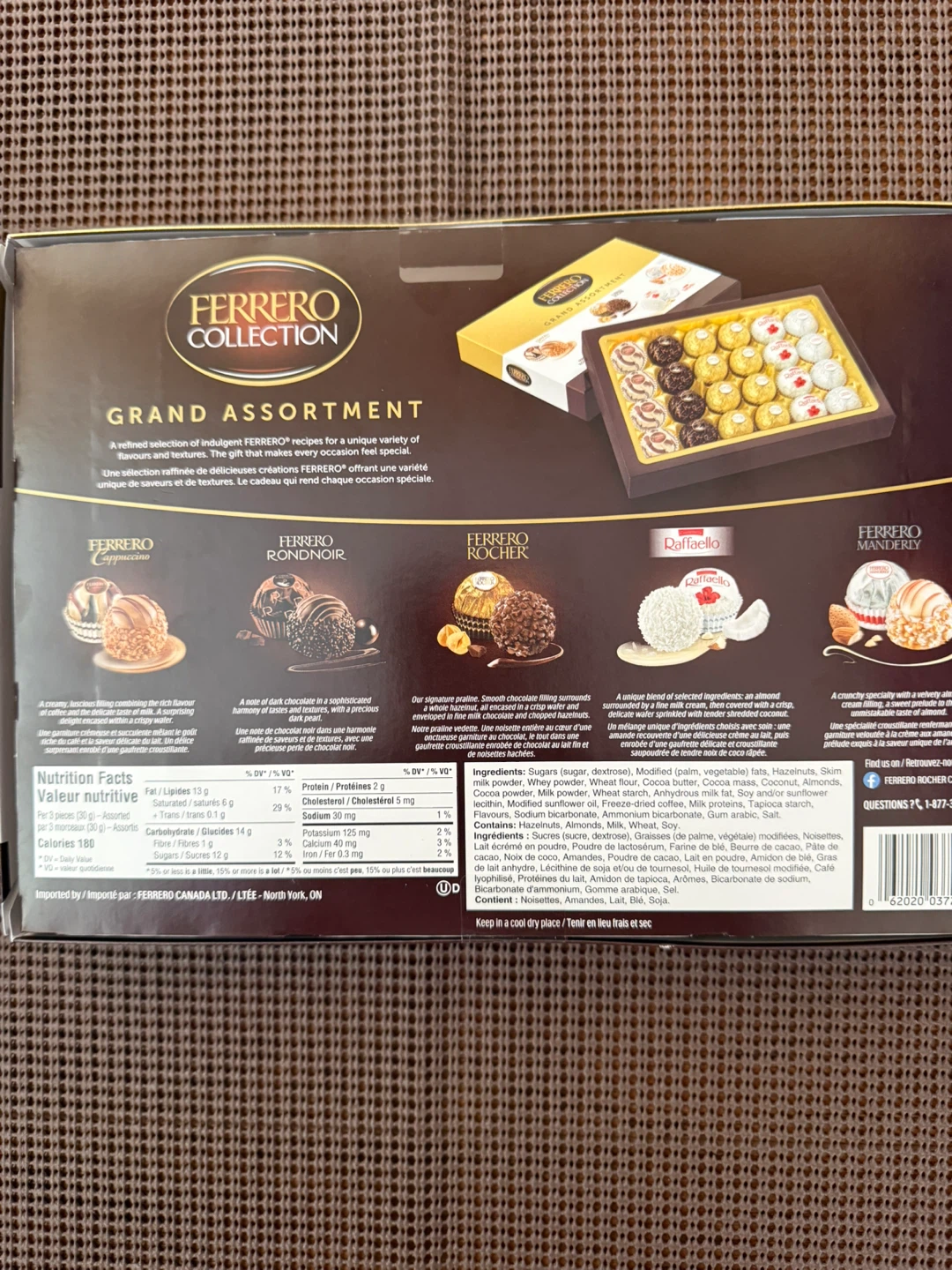 2 FERRERO Chocolate Boxes 🆕 Retail Value: $40.00 with tax!! - photo 3