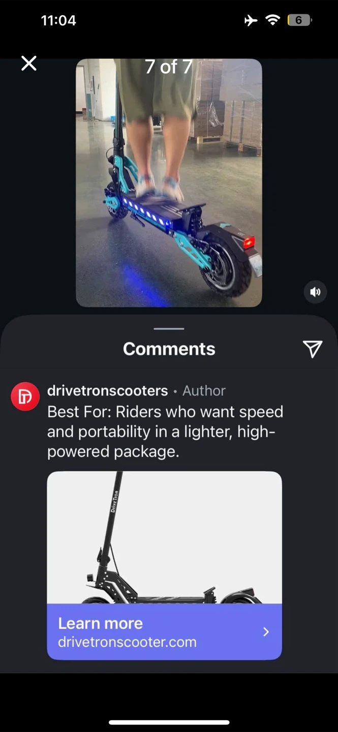Electric Scooter 1200 watts - photo 5