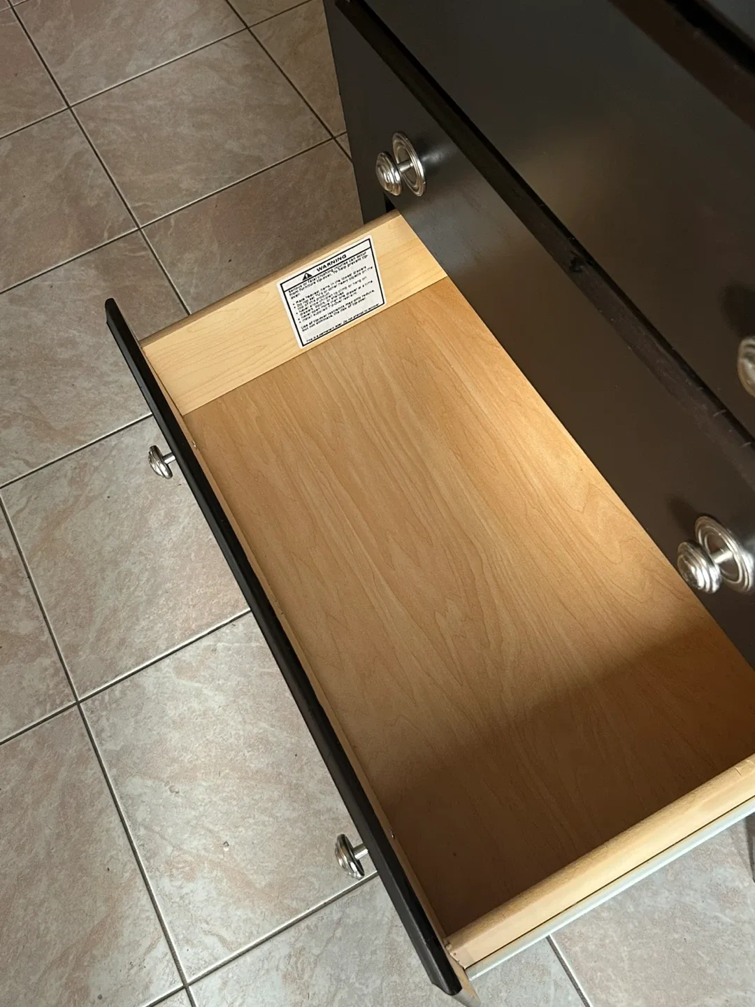 Dark Brown 5-Drawer Dresser image indicator(6)