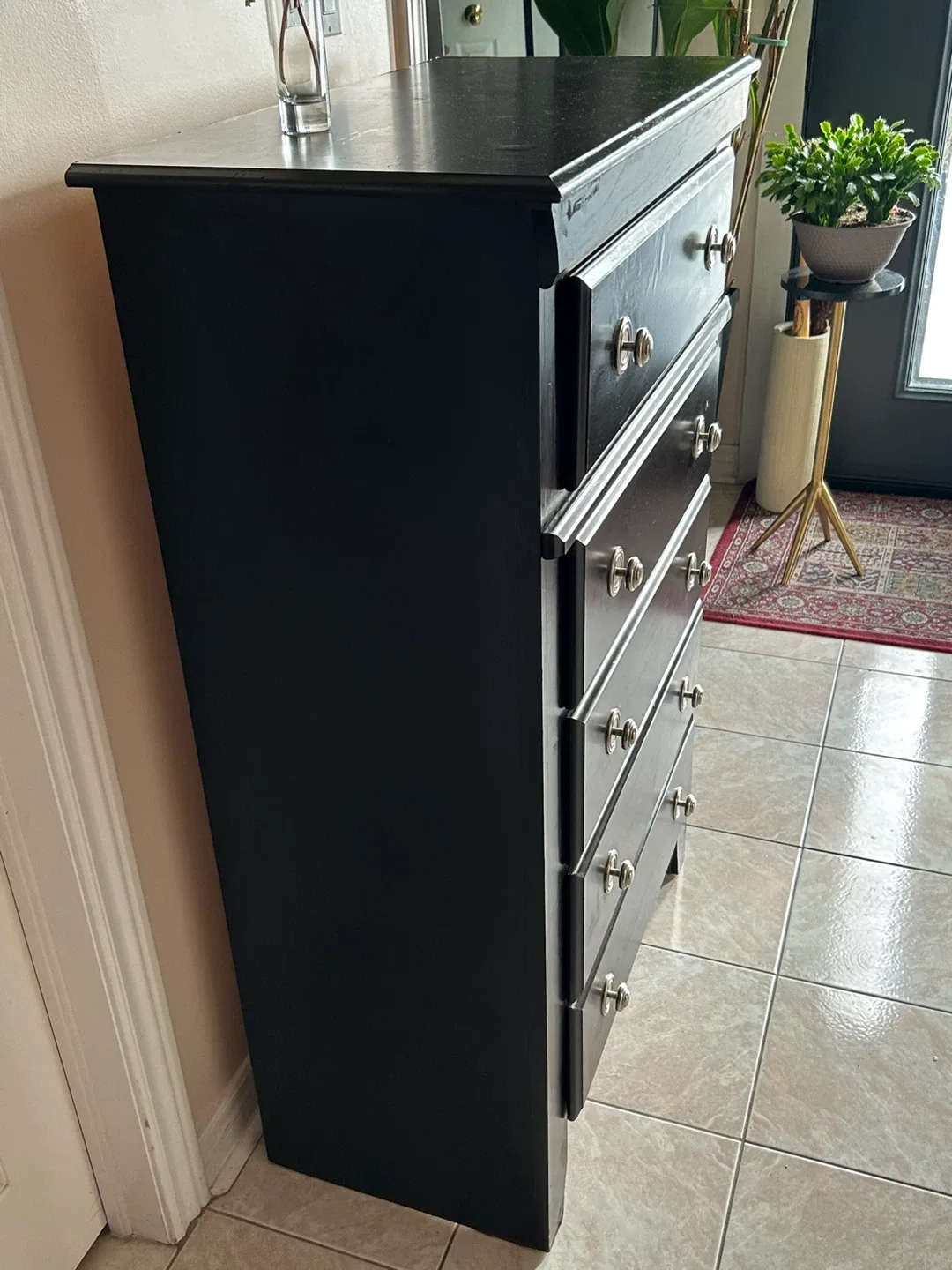 Dark Brown 5-Drawer Dresser image indicator(4)