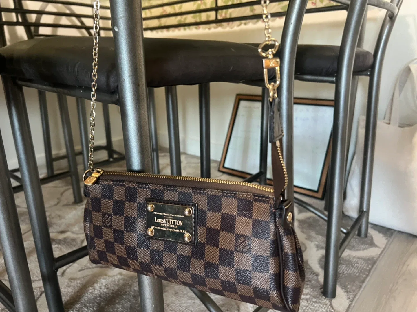 Louis Vuitton Damier Ebene Pochette Accessories NM image indicator(6)