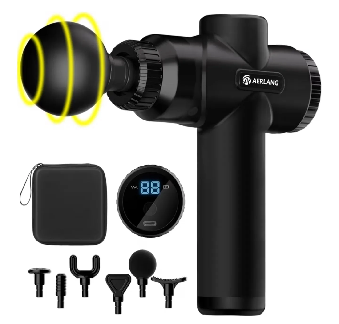 Brand New - Aerlang Mini Massage Gun with Case