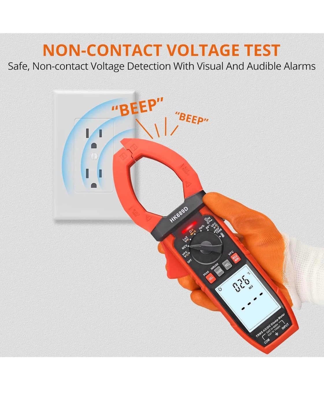 HK689D Clamp Meter, brand new - photo 5