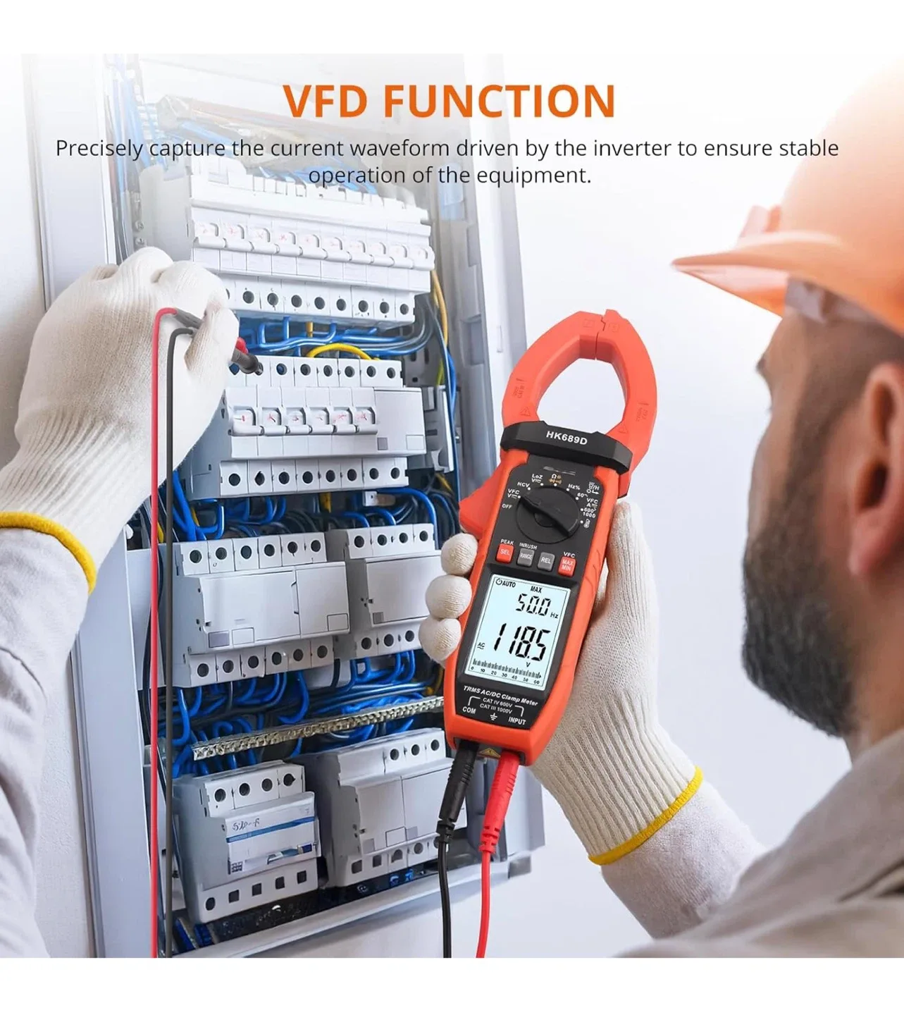 HK689D Clamp Meter, brand new image indicator(8)