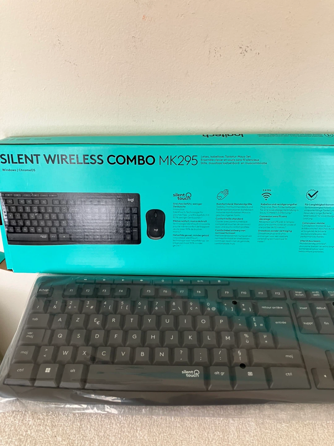 New Logitech Silent Wireless Combo MK295 - Keyboard & Mouse - photo 5