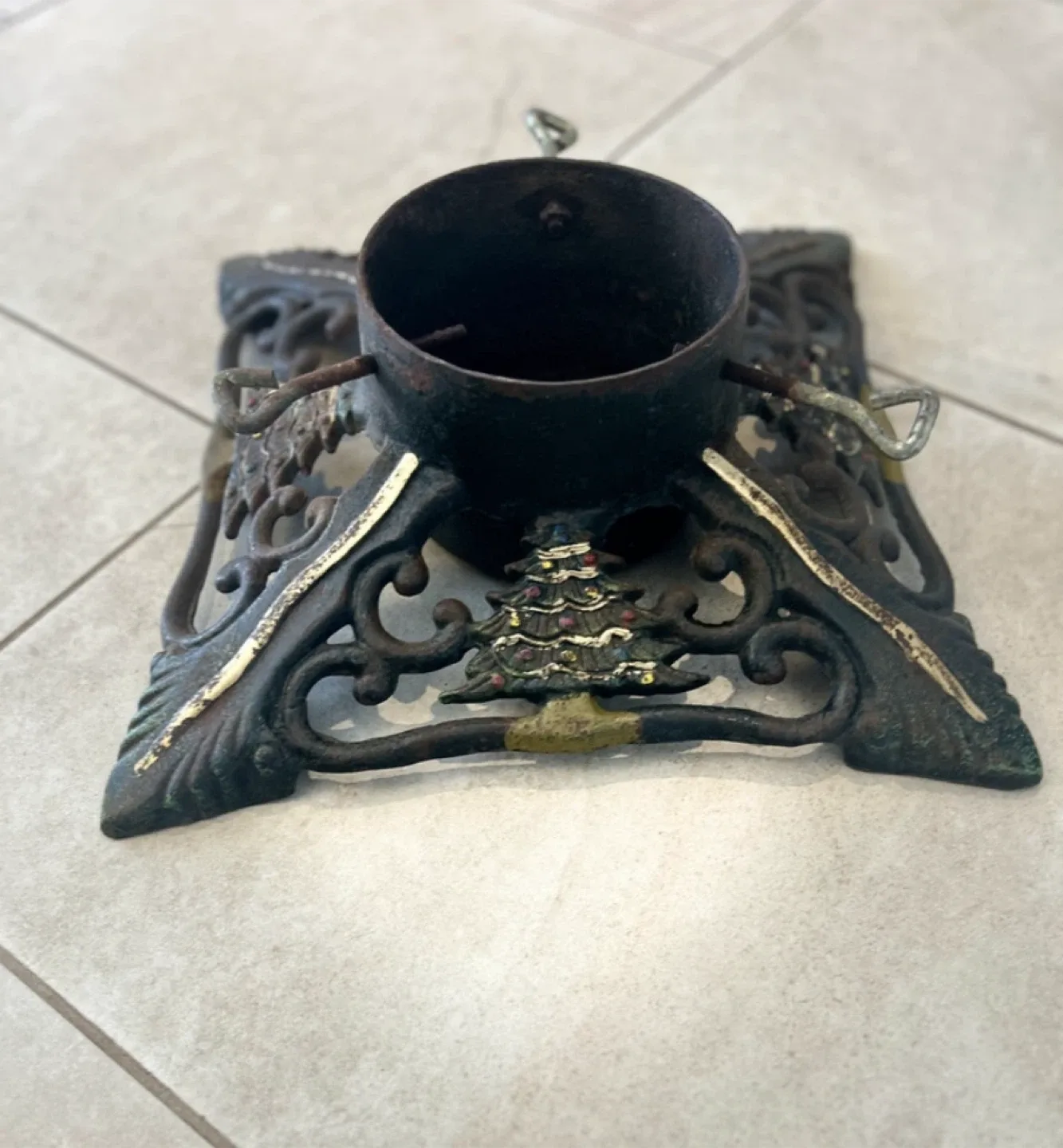 Solid Cast Iron Christmas Tree stand