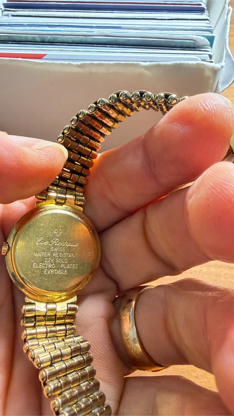 Elie Rochade Swiss Gold Plated Watch - photo 4