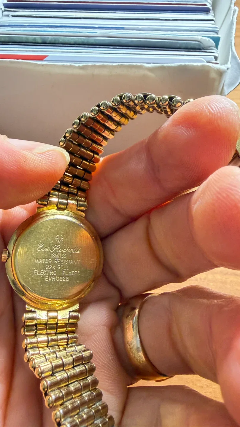 Elie Rochade Swiss Gold Plated Watch image indicator(4)