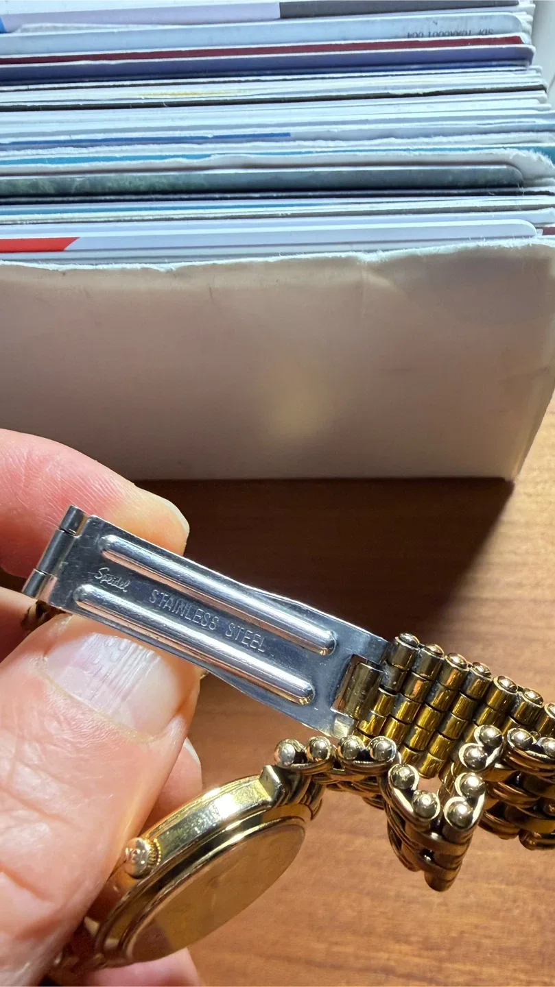 Elie Rochade Swiss Gold Plated Watch image indicator(5)