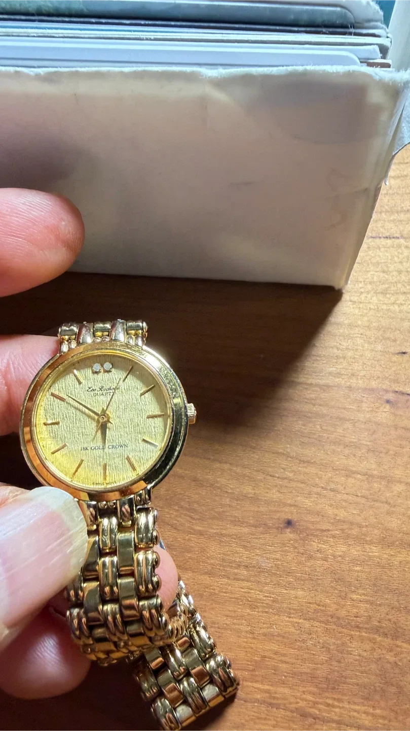 Elie Rochade Swiss Gold Plated Watch image indicator(6)