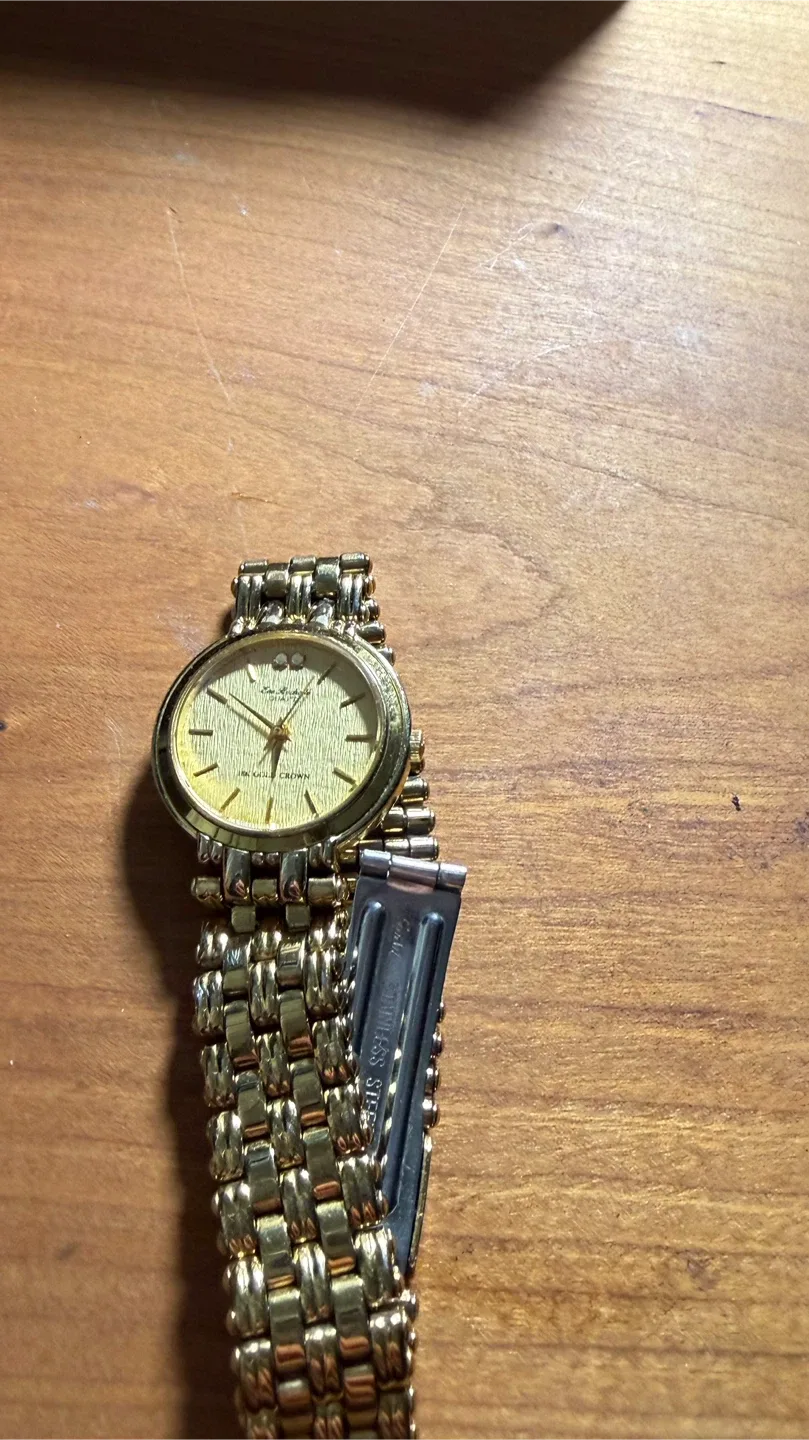 Elie Rochade Swiss Gold Plated Watch image indicator(2)