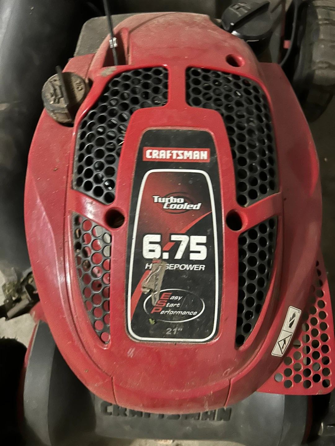 Craftsman 6.75 HP 21" Lawn Mower - photo 2