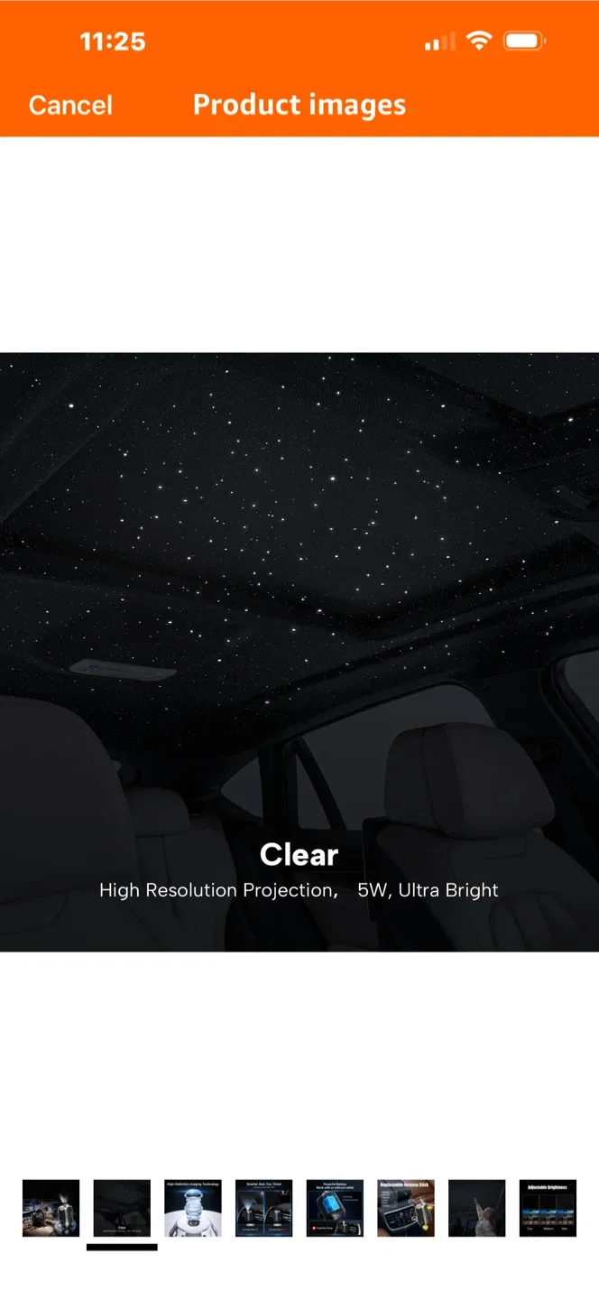 EGKimBa Car Star Projector with Air Freshener image indicator(8)