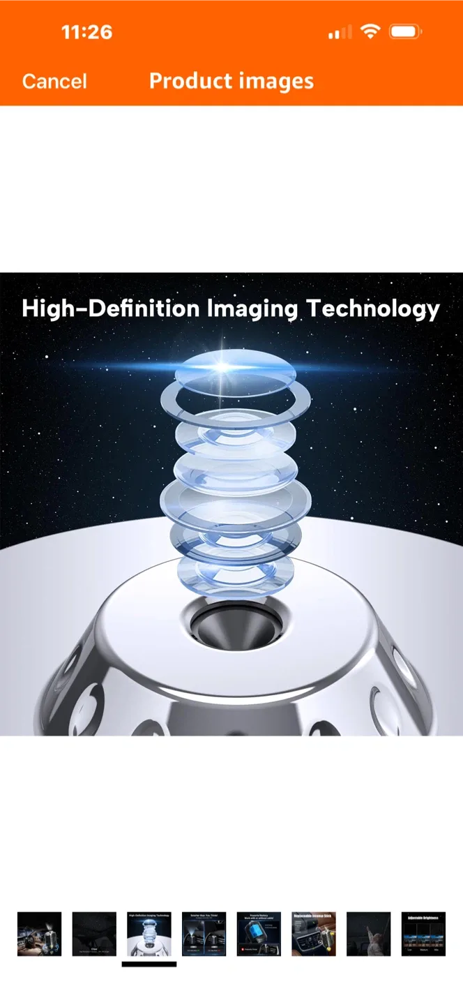 EGKimBa Car Star Projector with Air Freshener image indicator(7)