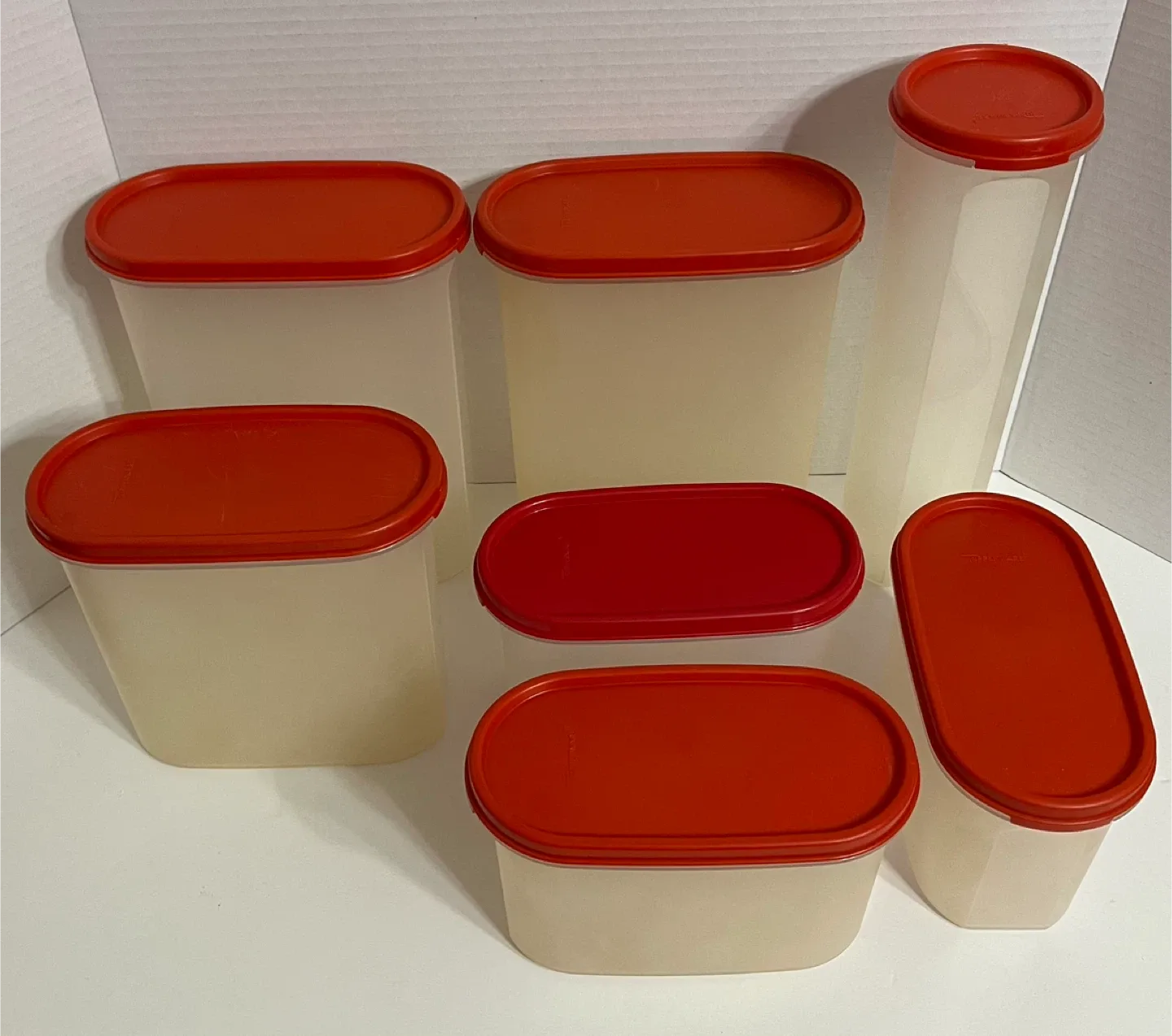 Set of Tupperware Containers