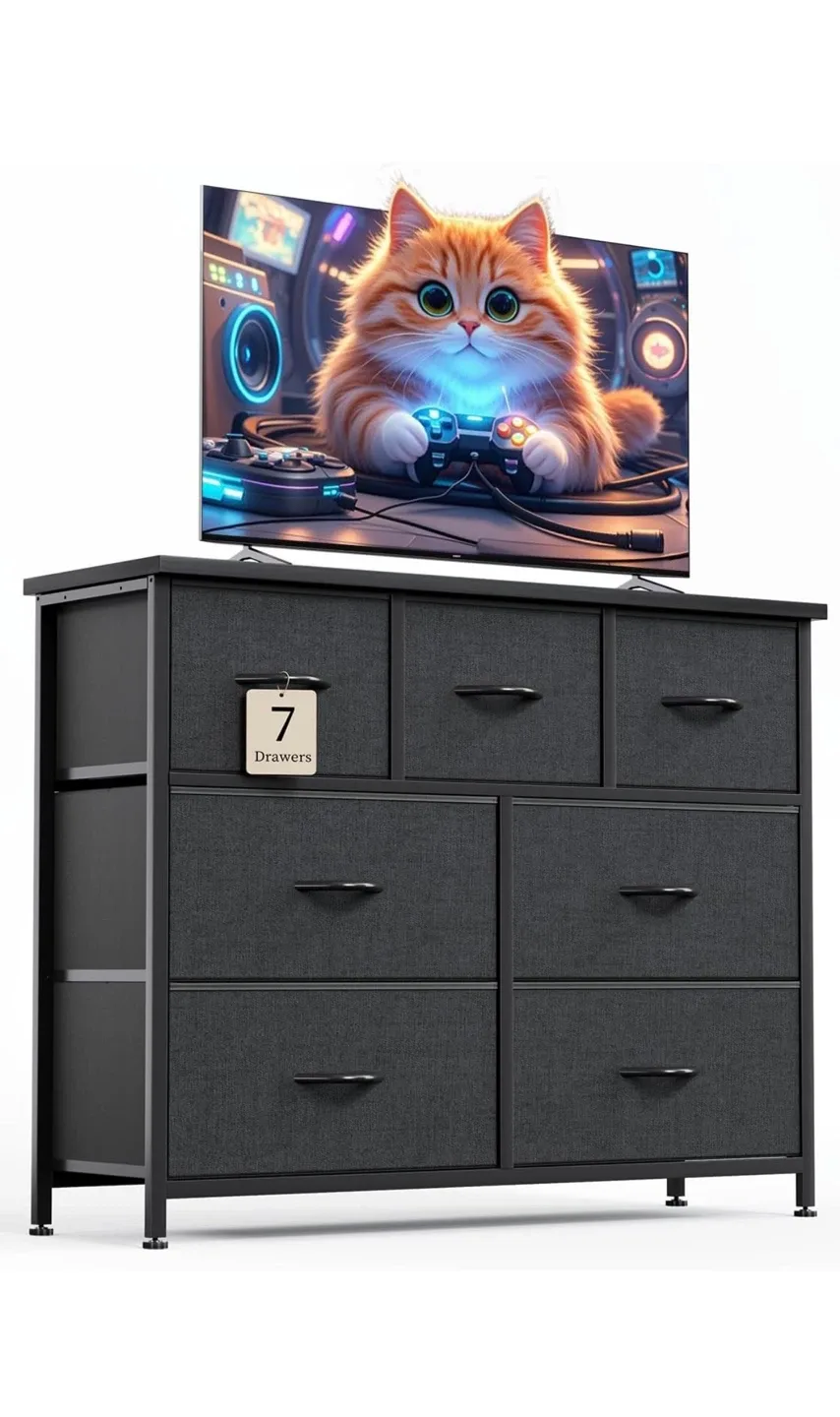 7 Drawer Storage Dresser - New!