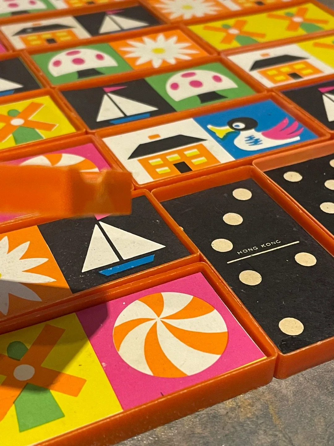 Vintage 1970s MEGO Children’s Domino Set image indicator(5)