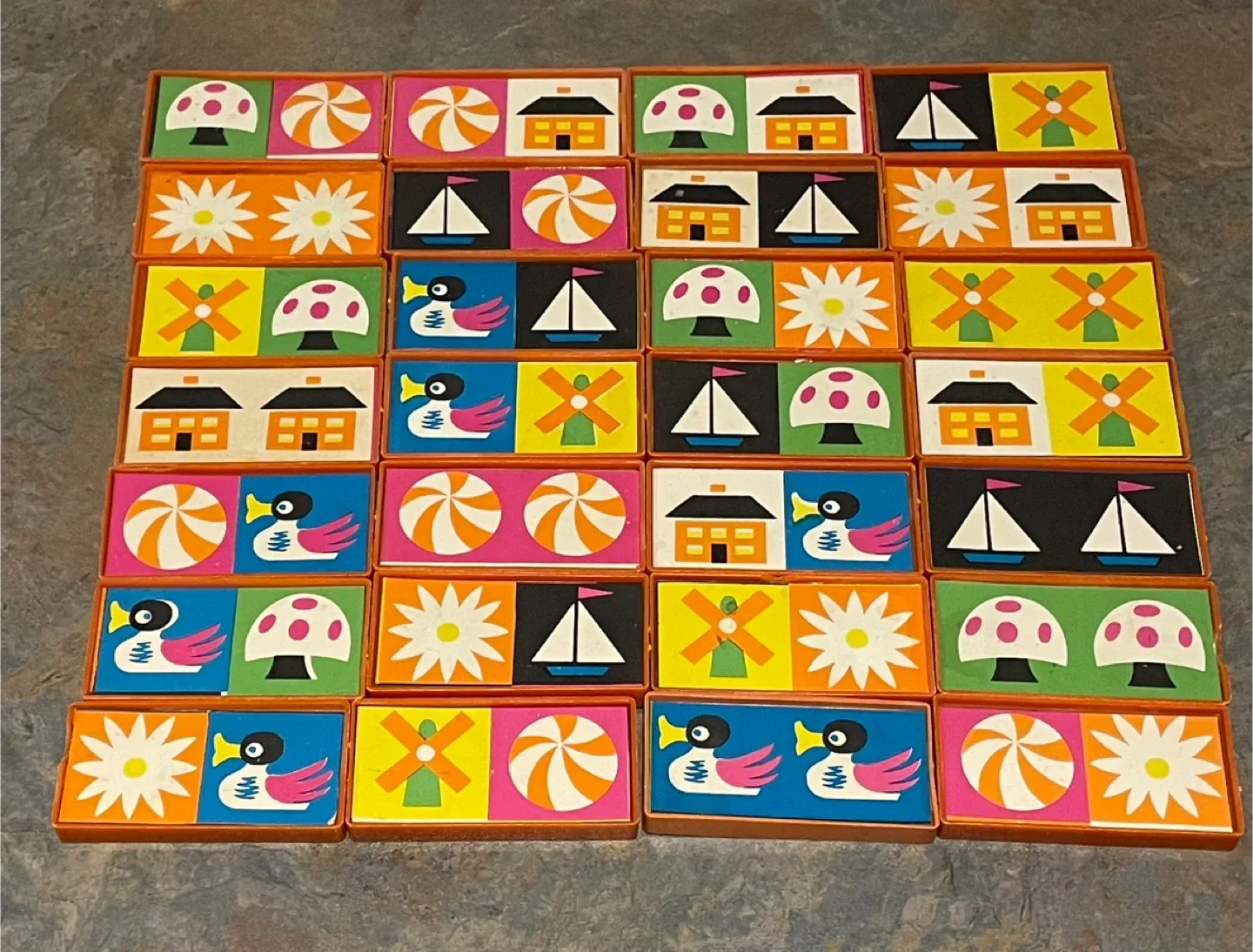 Vintage 1970s MEGO Children’s Domino Set image indicator(3)
