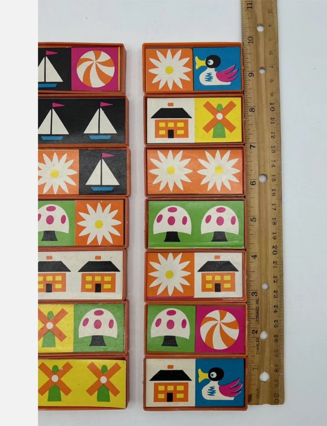 Vintage 1970s MEGO Children’s Domino Set image indicator(4)