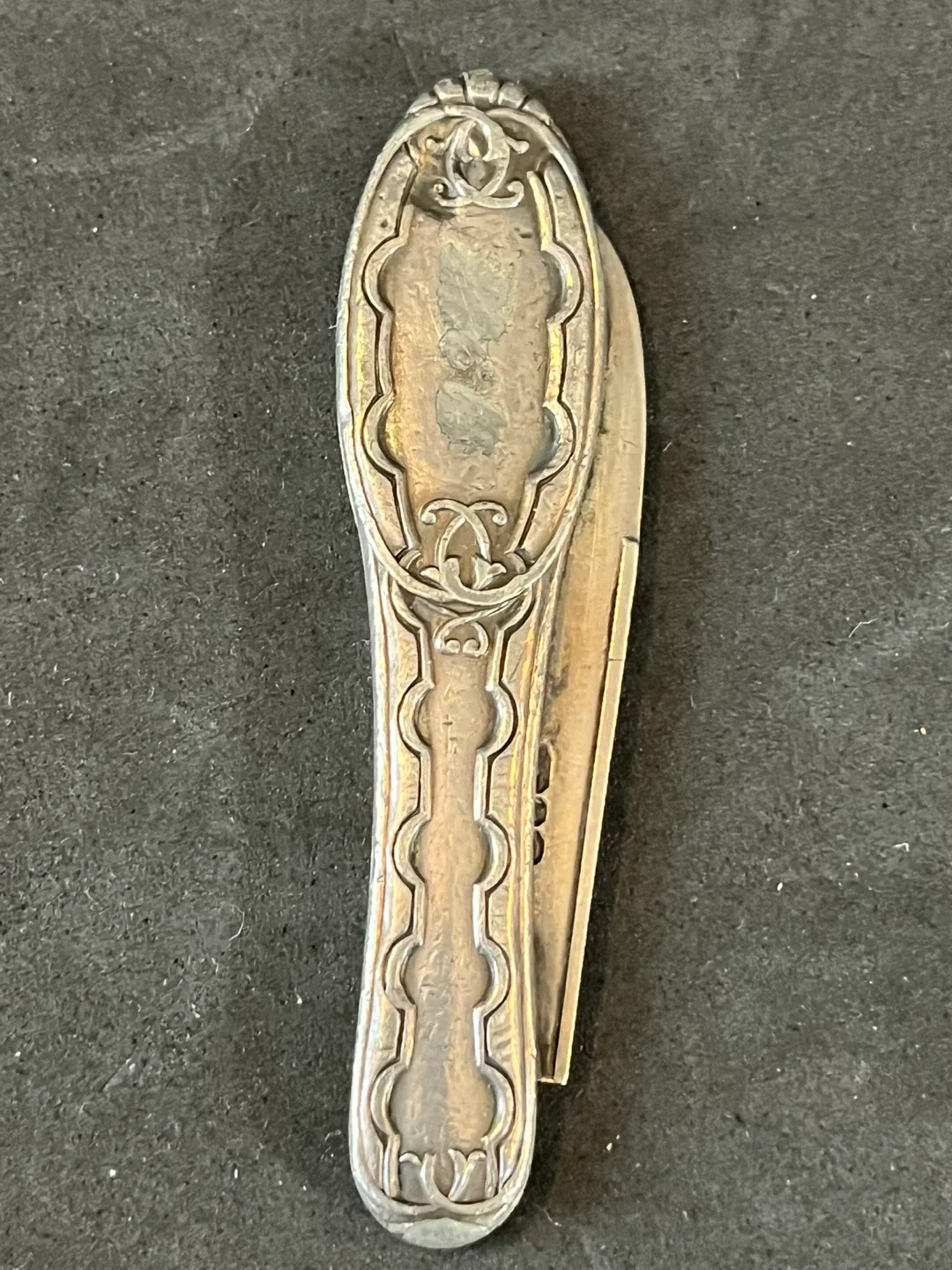 George IIII English Silver Pen Knife Birminghamhall Mark 1779-80 image indicator(2)