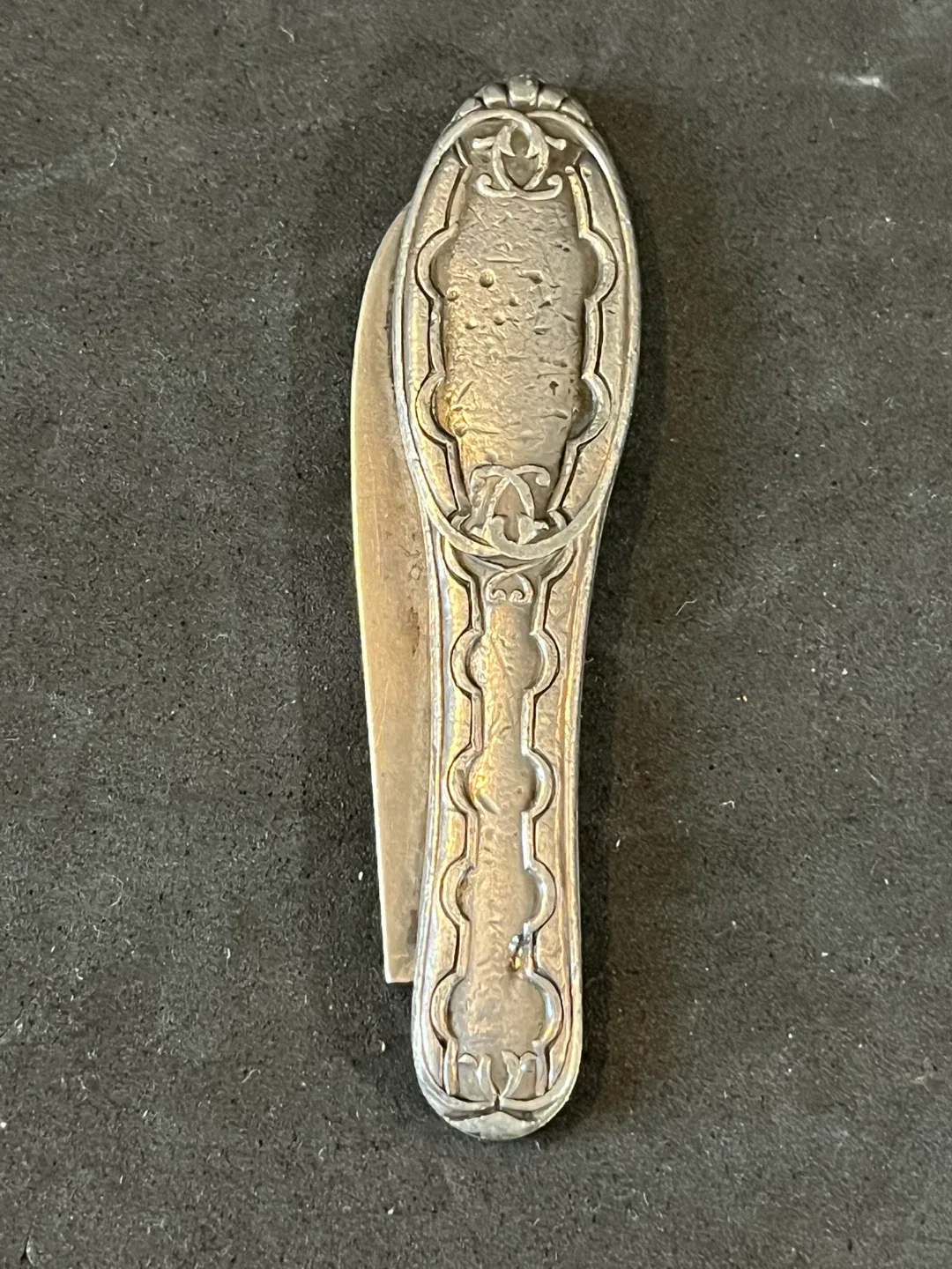 George IIII English Silver Pen Knife Birminghamhall Mark 1779-80