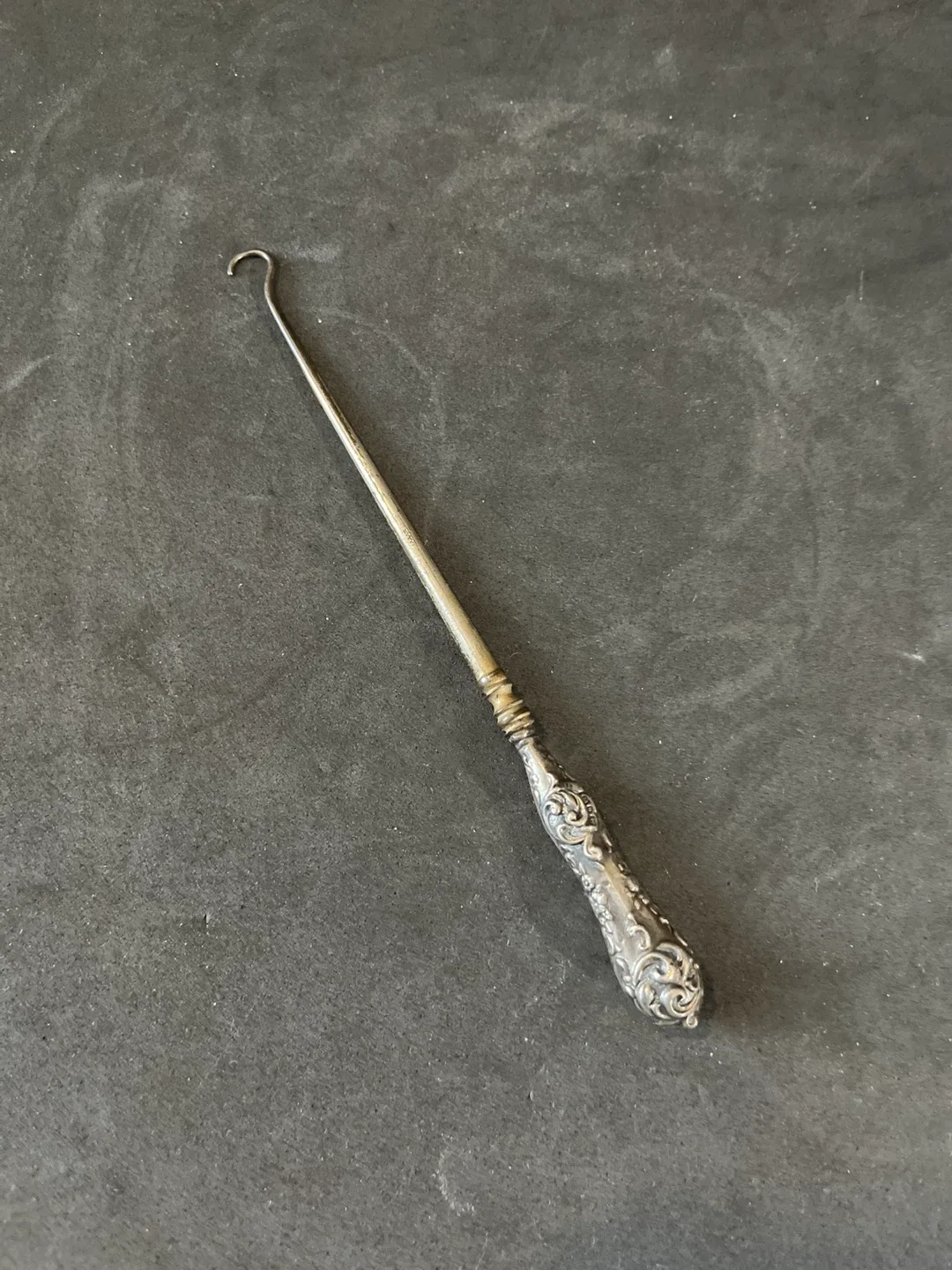 Antique Sterling Silver Button Hook