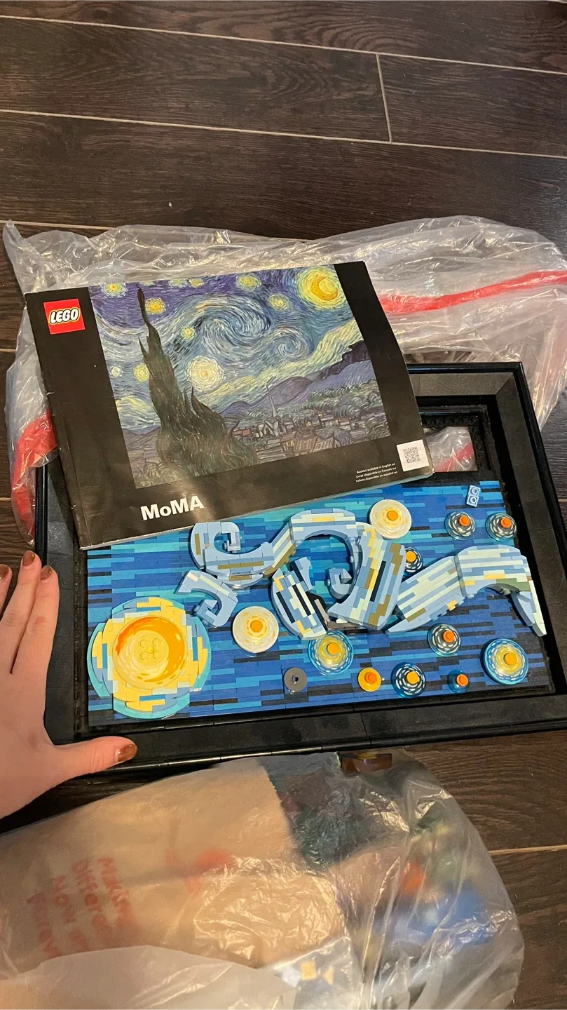 LEGO Art The Starry Night - Van Gogh image indicator(2)