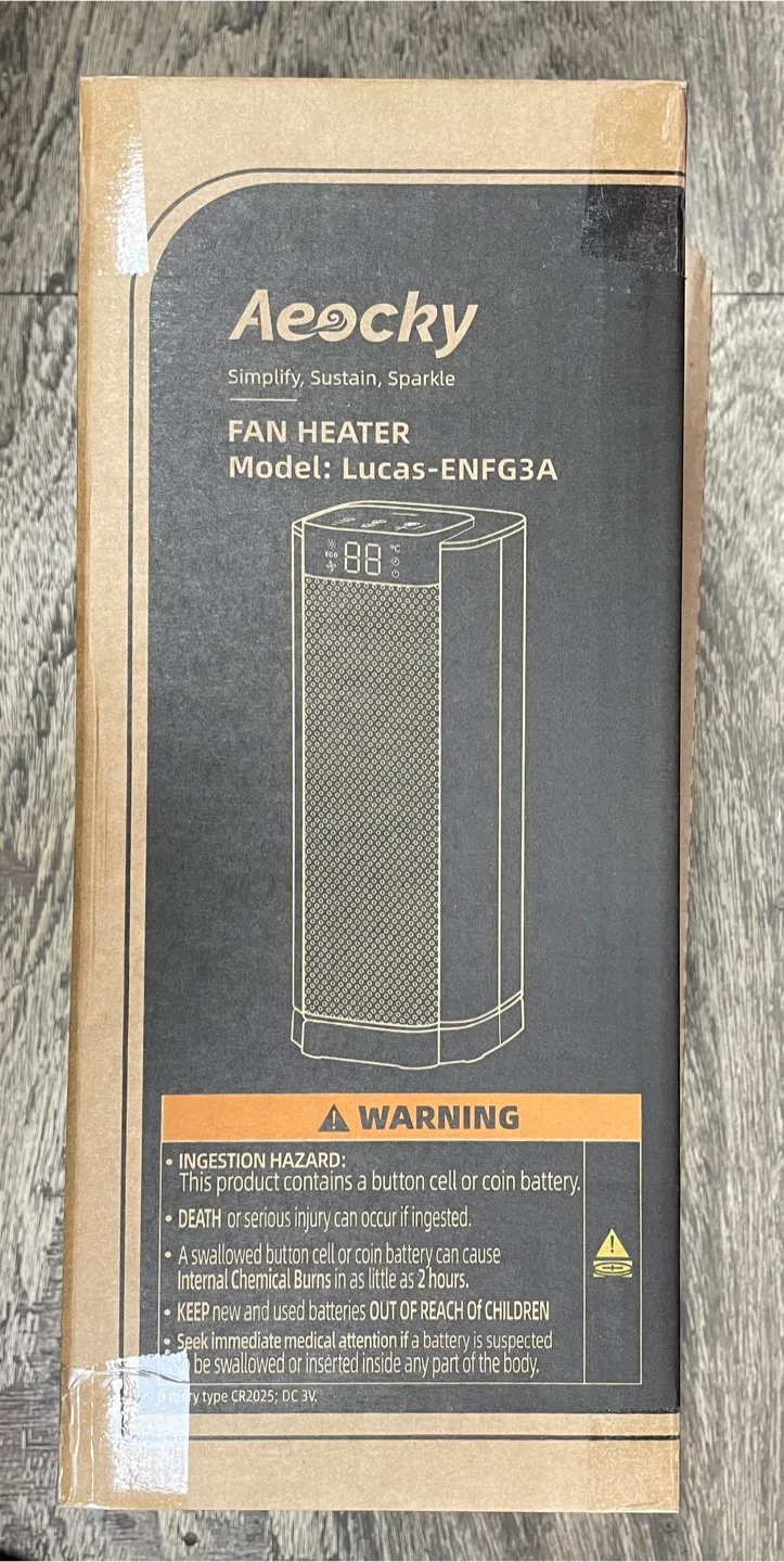 3rd-Gen Space Heater with Remote image indicator(10)